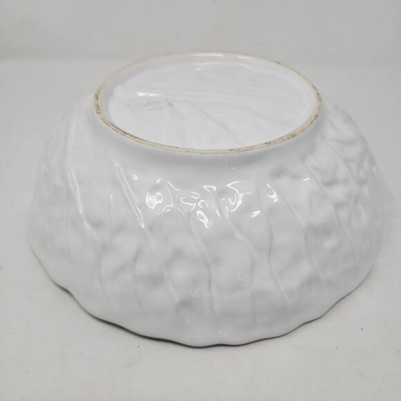 Rare Olfaire White Cabbage Portugal Large Serving Bowl 11.5" - Picture 8 of 8